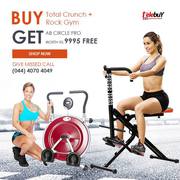 Buy  Total Crunch + Rock Gym Get AB Circle Pro Worth Rs. 9995 Free