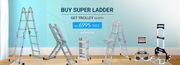 Buy  Super Ladder Get Multifunction Foldable Trolley at Telebuy