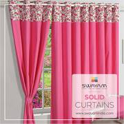 Flat 20 % Off: Give New Look to Windows & Door with Solid Curtains 