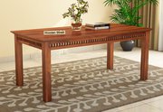 Monsoon Sale! Upto 55% Off on 6 Seater Dining Table @ Woodenstreet